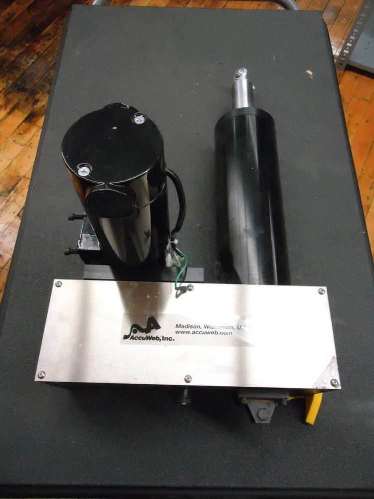 Accuweb HF-3 7800-14 Linear Actuator Stepper Motor 1/8 Micro 4000 Net