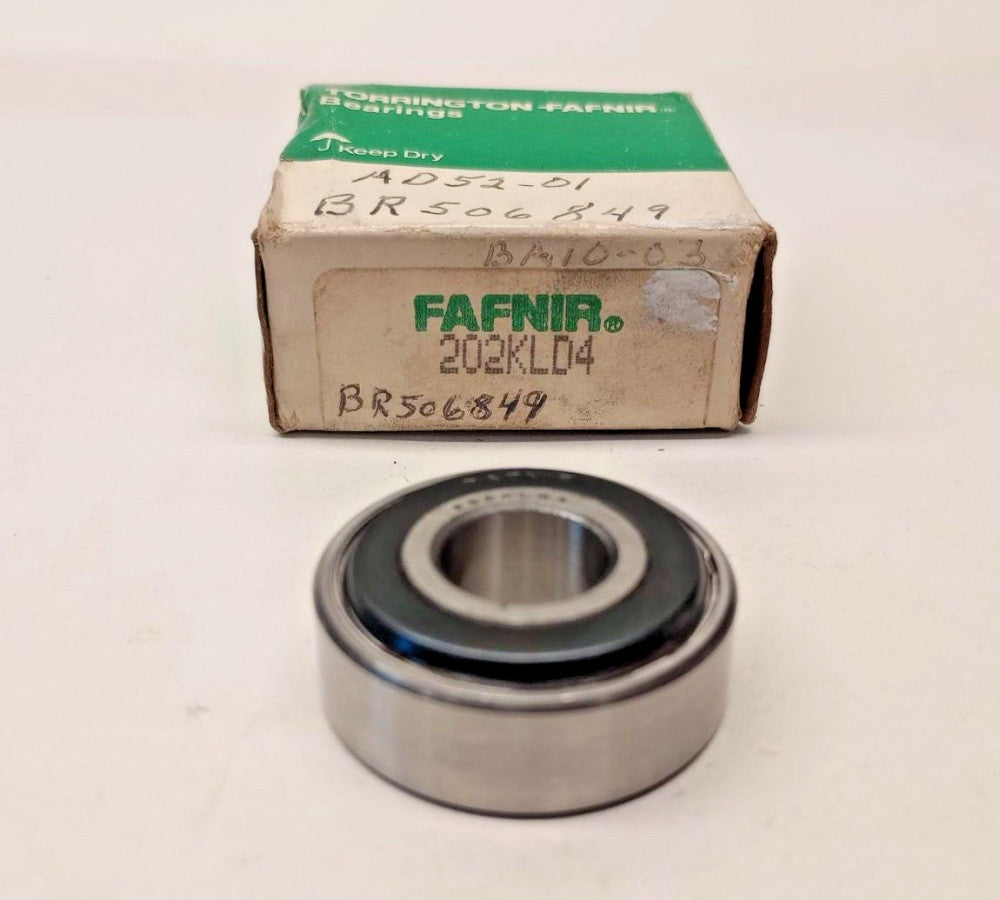 Fafnir 202KLD4 Ball Bearing Single Seal Single Shield 14mm ID x 35mm OD x 11mm W