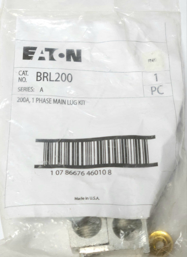 EATON CUTLER HAMMER BRL200 Type BR Breaker Panel 200 AMP Single Phase Main Lug K
