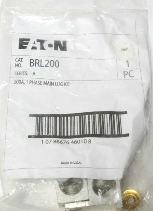 EATON CUTLER HAMMER BRL200 Type BR Breaker Panel 200 AMP Single Phase Main Lug K