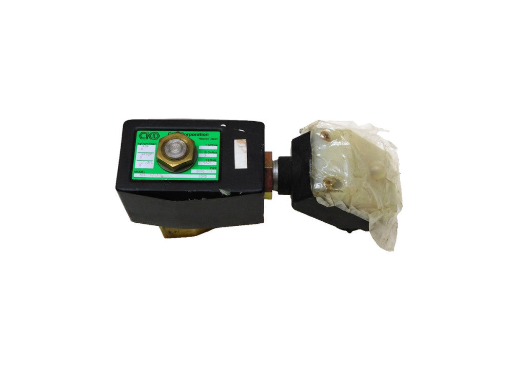 CKD Solenoid Valve AB41-02-3 24Vdc 3/8" NPT