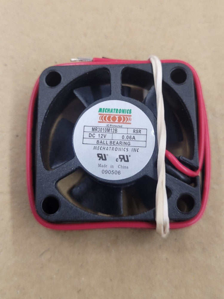New, Mechatronics, MR3010M12B-RSR, FAN AXIAL 30X10MM 12VDC WIRE