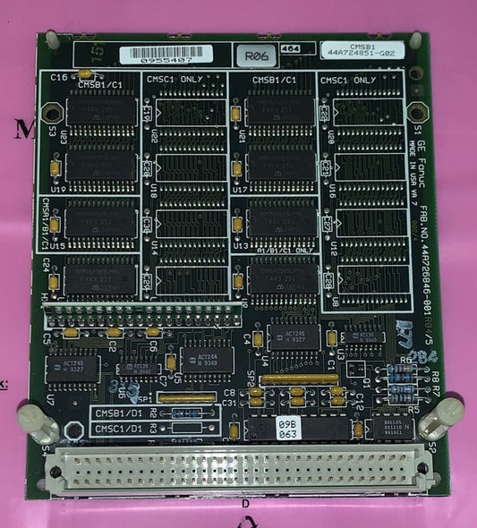 GE GENERAL ELECTRIC FANUC IC697MEM717C 256 KB CMOS Memory Expansion Module