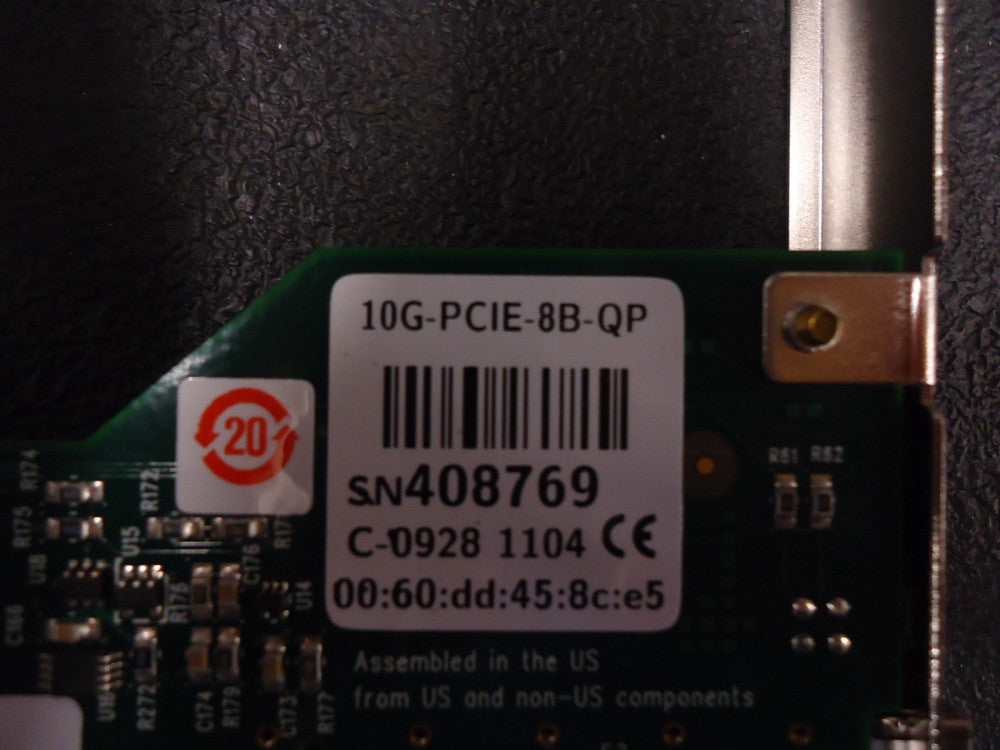 10G-PCIE-8B-QP Myricom MYRI-10G PCIE ADAPTER QSFP BRAND NEW!