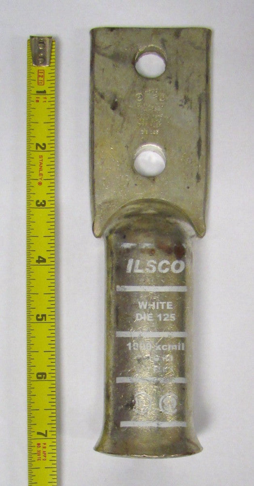 ILSCO CLNF 1000 12 134 White Die 125 1000 KCMIL Crimp On Cable Lug Connector 750
