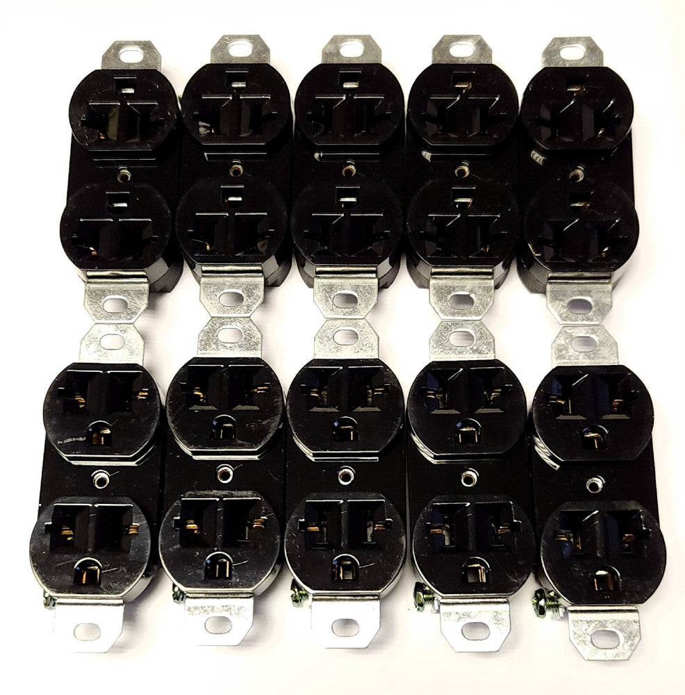 BOX OF 10 EC400025 Standard 4500984600 DUPLEX Receptacle 120 VAC 240 VAC 20 AMP