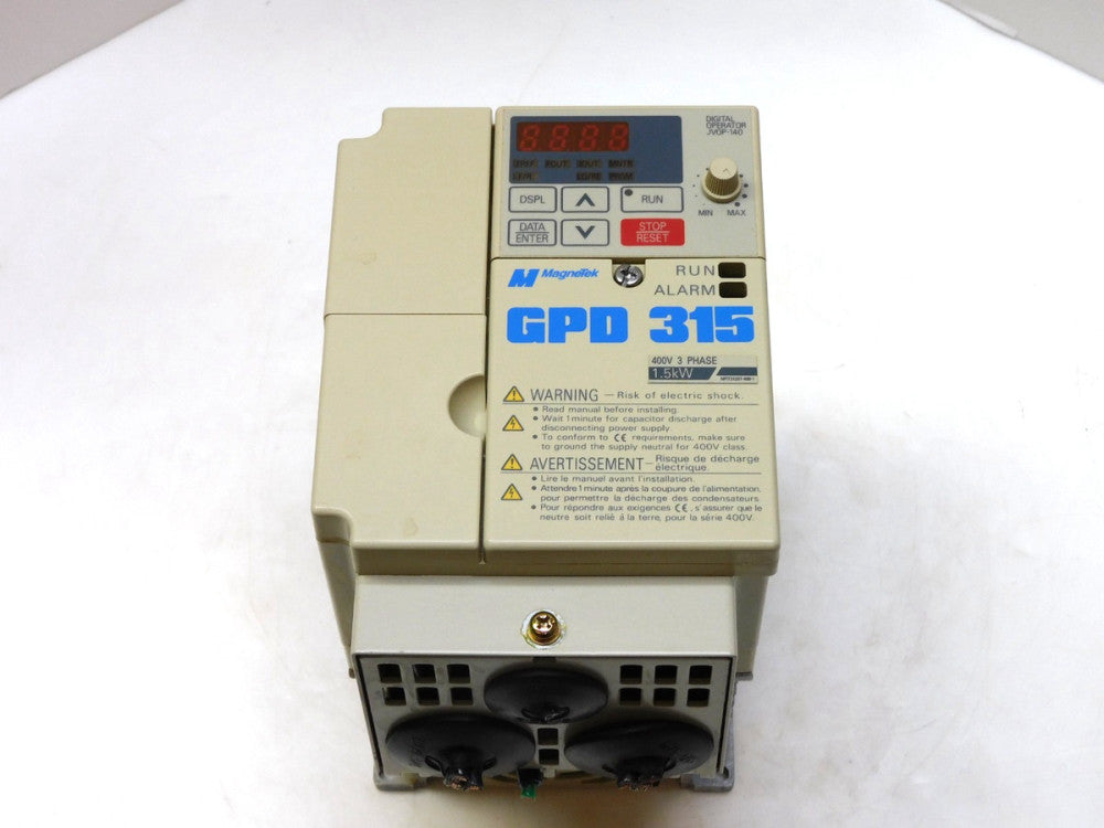MAGNETEK GPD 315 AC DRIVE MVB005 400V/3PH 1.5kW SPEC 750019