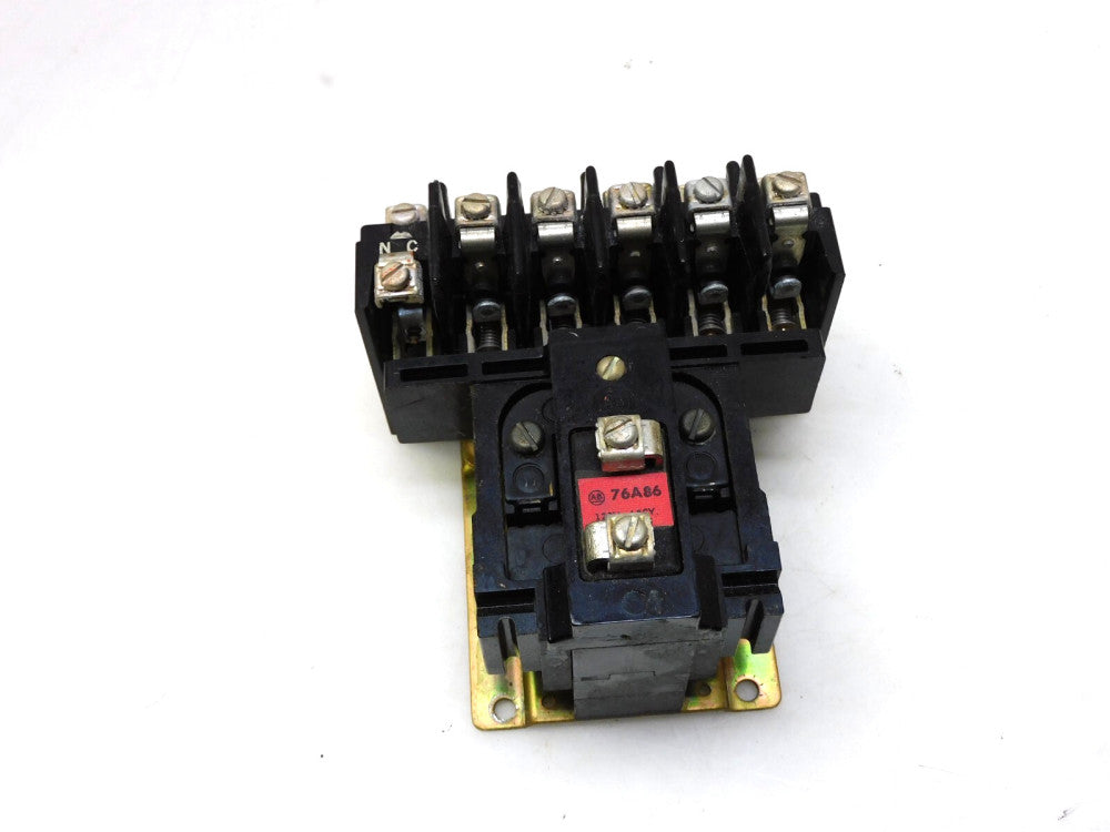 ALLEN BRADLEY BR-600 CONTACTOR RELAY BUL 700 BR 120VCOIL 1 TERMINAL NORM CLOSED