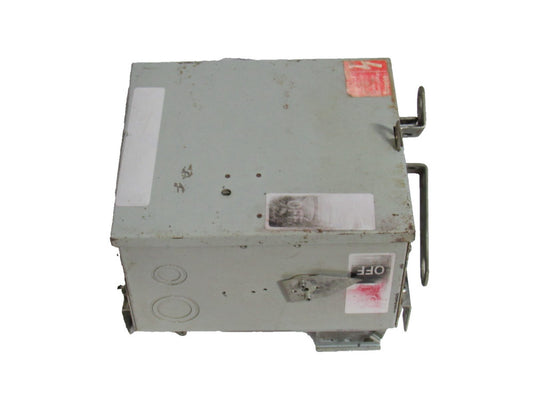 GE Flex-A-Plug SB462R Fused Bus Plug Busway Switch Style 1 60 A Amp 600V 3Ph 4W