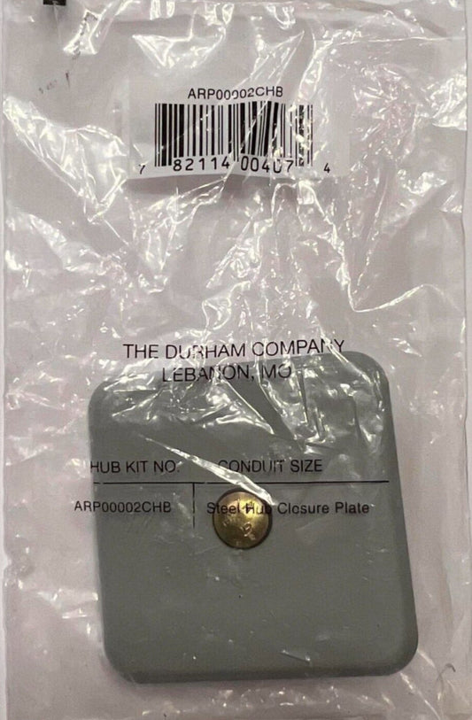 DURHAM ARP00002CHB Hub Kit Steele Hub Closure Plate