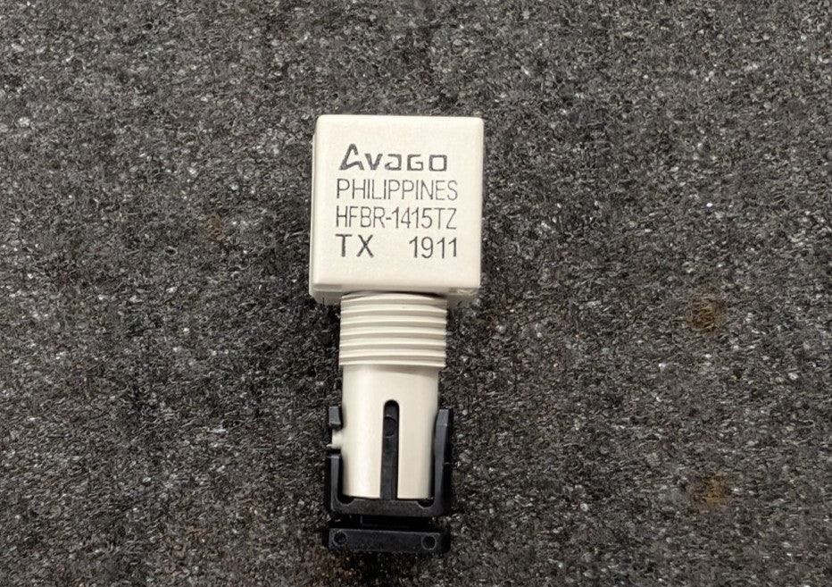 New, Avago, HFBR-1415TZ, XMITTER FBR OPTIC 820NM ST PORT